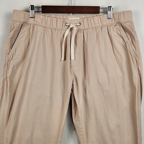 Pact Organic Cotton Joggers Men’s XL Peach Colorway Adjustable Waist Pockets EUC - Picture 4 of 16